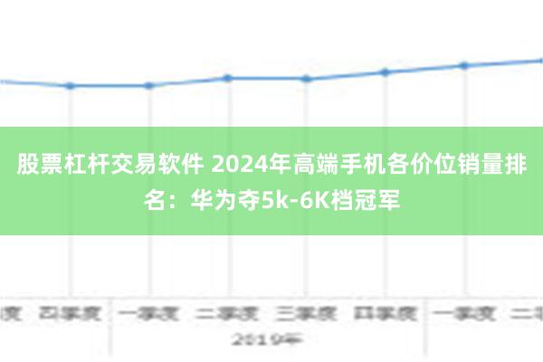 股票杠杆交易软件 2024年高端手机各价位销量排名：华为夺5k-6K档冠军