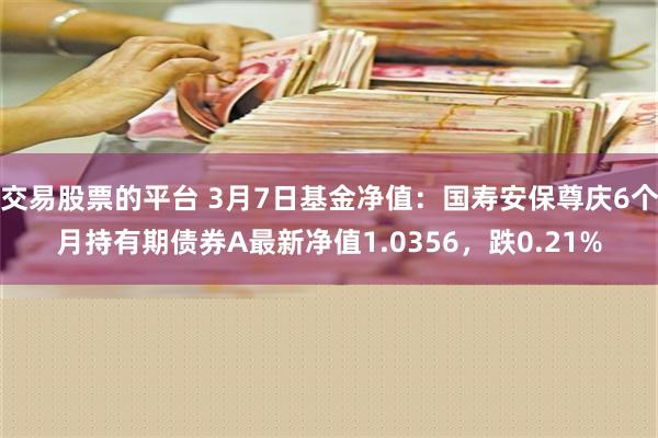 交易股票的平台 3月7日基金净值：国寿安保尊庆6个月持有期债券A最新净值1.0356，跌0.21%